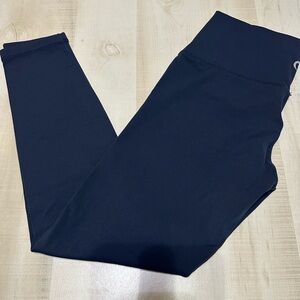 Zyia Dark Navy Warmth Luxe Leggings